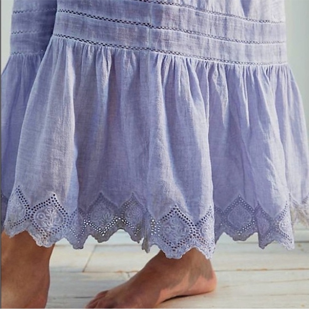 Daily Practice by Anthropologie Arlene Maxi Dress - Heathered Lilac, Size S - Picture 4 of 15